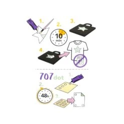 Adhesivo Reutilizable Para Tela Odif 707 -Merceria Botton adhesivo reutilizable para tela odif 707 2