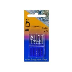 Aguja Máquina De Coser Nº70-110 Con Talón Redondo. Varios Tamaños