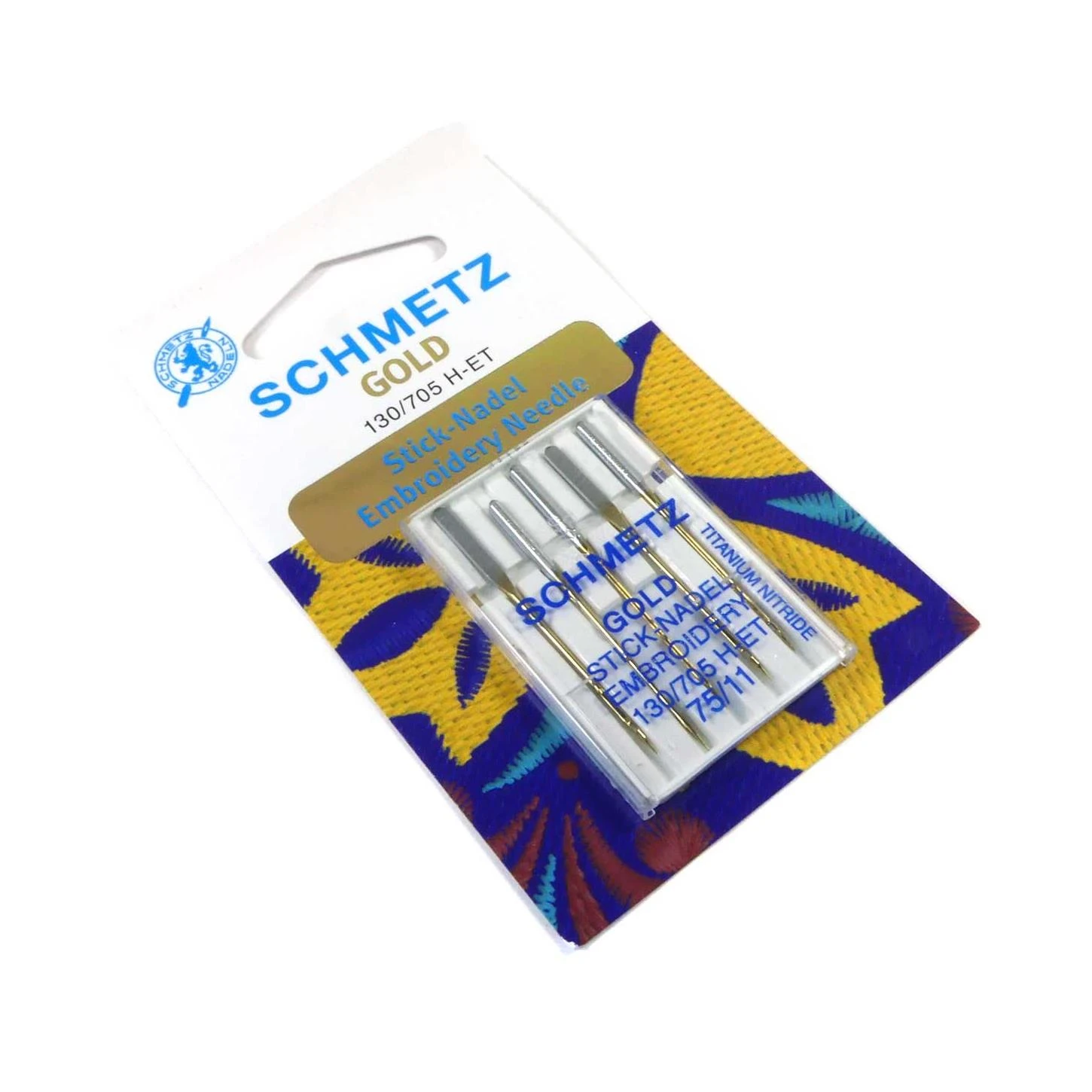 Aguja Máquina De Bordar Schmetz Gold N75 4 Aguja Máquina De Bordar Schmetz Gold N75 - Imagen 2