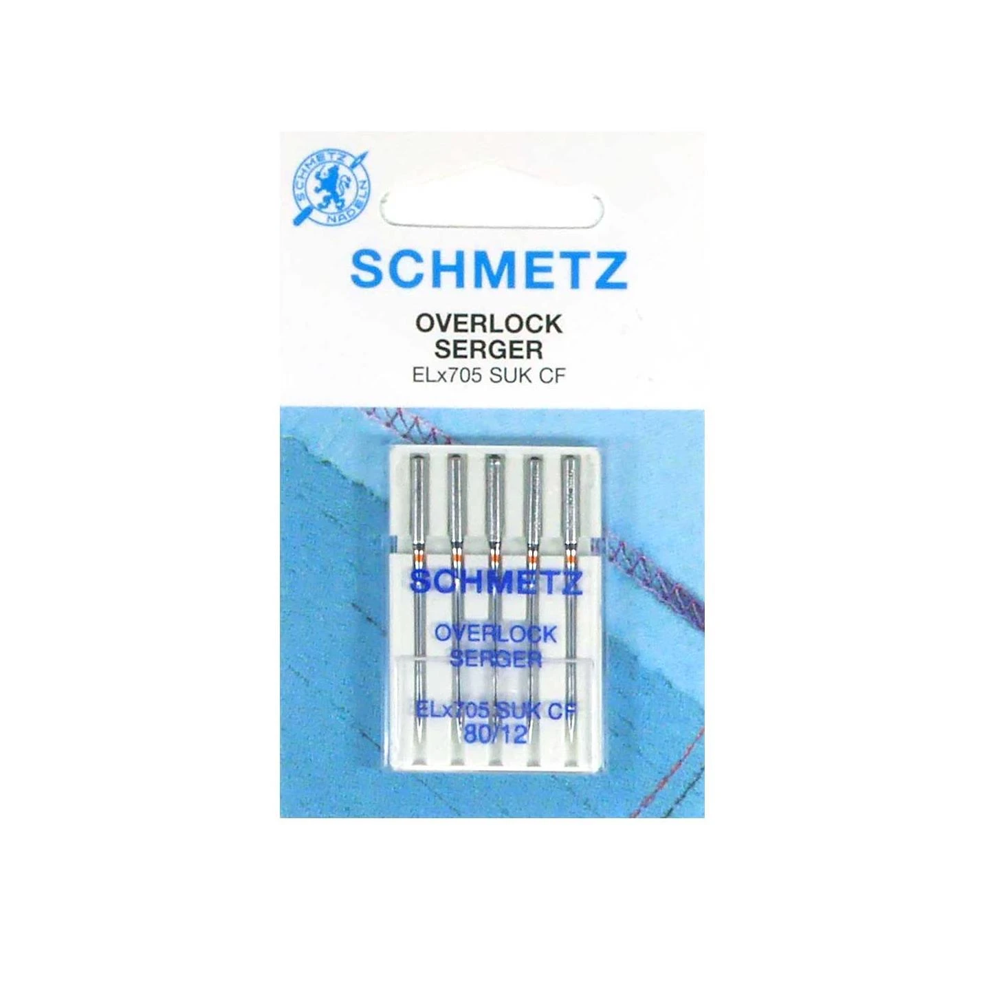 Aguja Para Overlock Nº80 Especial Punto. Schmetz 3 Aguja Para Overlock Nº80 Especial Punto. Schmetz