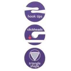 Aguja Para Tricotar Ergonómica De 40cm. Varios Tamaños -Merceria Botton aguja para tricotar eronomica de 40cm 4