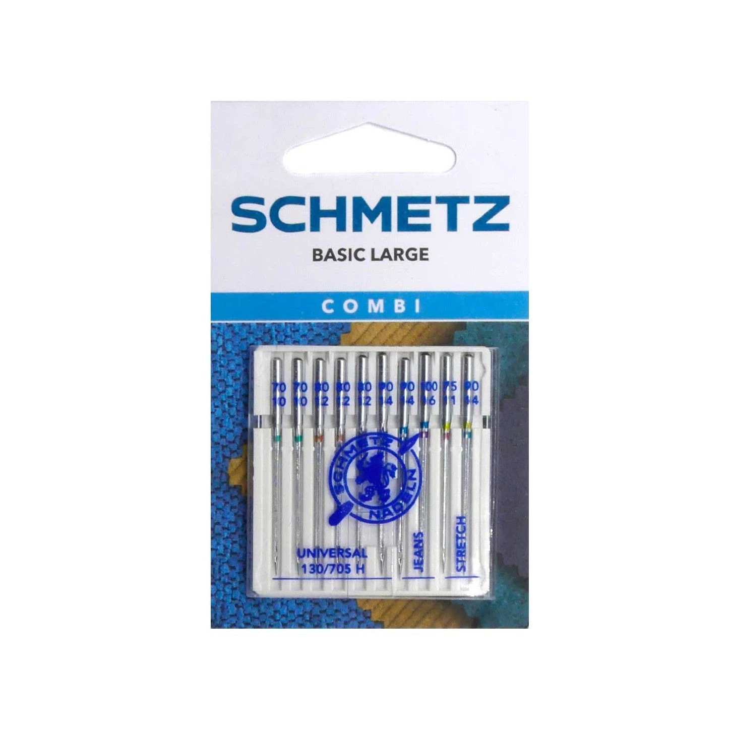 Agujas Máquina De Coser Tejidos Variados 70-90. Schmetz 3 Agujas Máquina De Coser Tejidos Variados 70-90. Schmetz