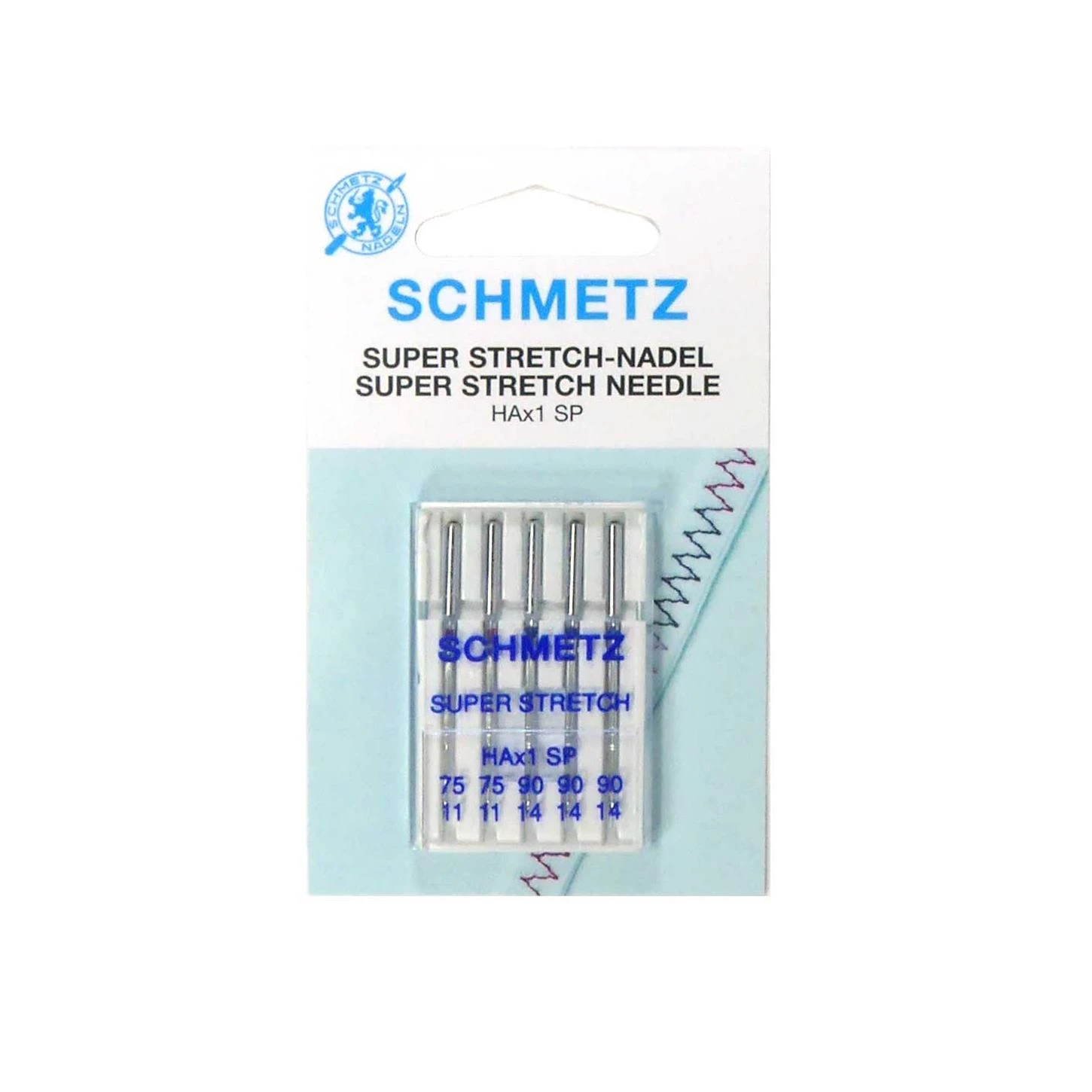 Agujas Máquina Variadas Para Elásticos Con Hilo Grueso. Schmetz 3 Agujas Máquina Variadas Para Elásticos Con Hilo Grueso. Schmetz