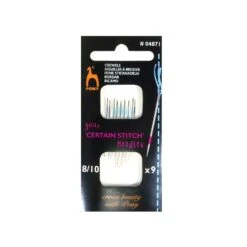 Agujas Para Bordar Con Marca Para Puntos Perfectos Nº8-10