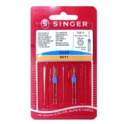 Agujas Para Máquina Gemelas Talón Plano. 3mm