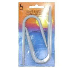 Agujas Para Trenzar Con Forma De U Grandes. 6 Y 10mm