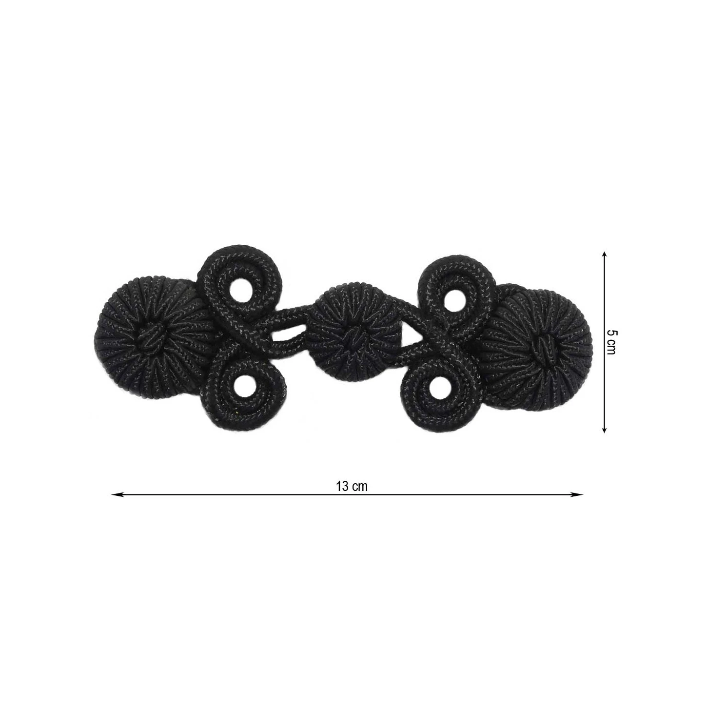 Alamar De Pasamanería Goyesco 13x5cm. Varios Colores 3 Alamar De Pasamanería Goyesco 13x5cm. Varios Colores