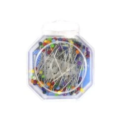 Alfileres Con Cabeza De Colores 48mm. 100 Unidades