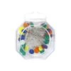 Alfileres Con Cabeza Flor Colores. 50 Unidades -Merceria Botton alfileres con cabeza flor colores 50 unidades