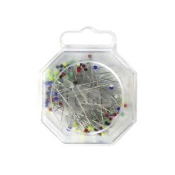 Alfileres Con Cabeza Vidrio Colores 48mm -Merceria Botton alfileres con cabeza vidrio colores 48mm 2