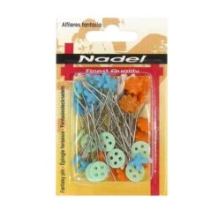 Alfileres De Colores Fantasía Para Patchwork. 50 Unidades