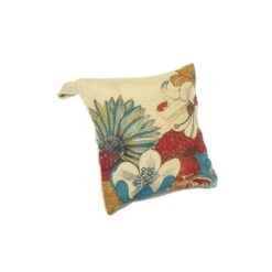 Alfiletero Cuadrado Estampado Flores 9x9cm -Merceria Botton alfiletero cuadrado estampado flores 9x9cm 2