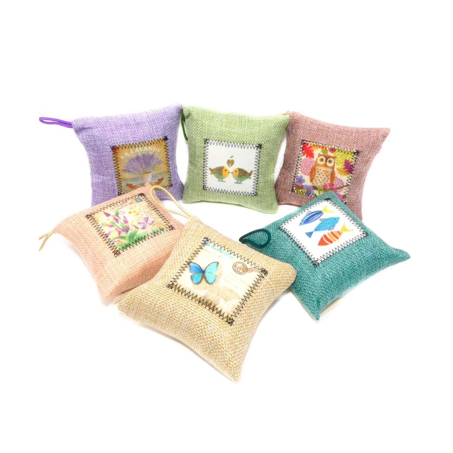 Alfiletero Estampado Cuadros Originales 3 Alfiletero Estampado Cuadros Originales