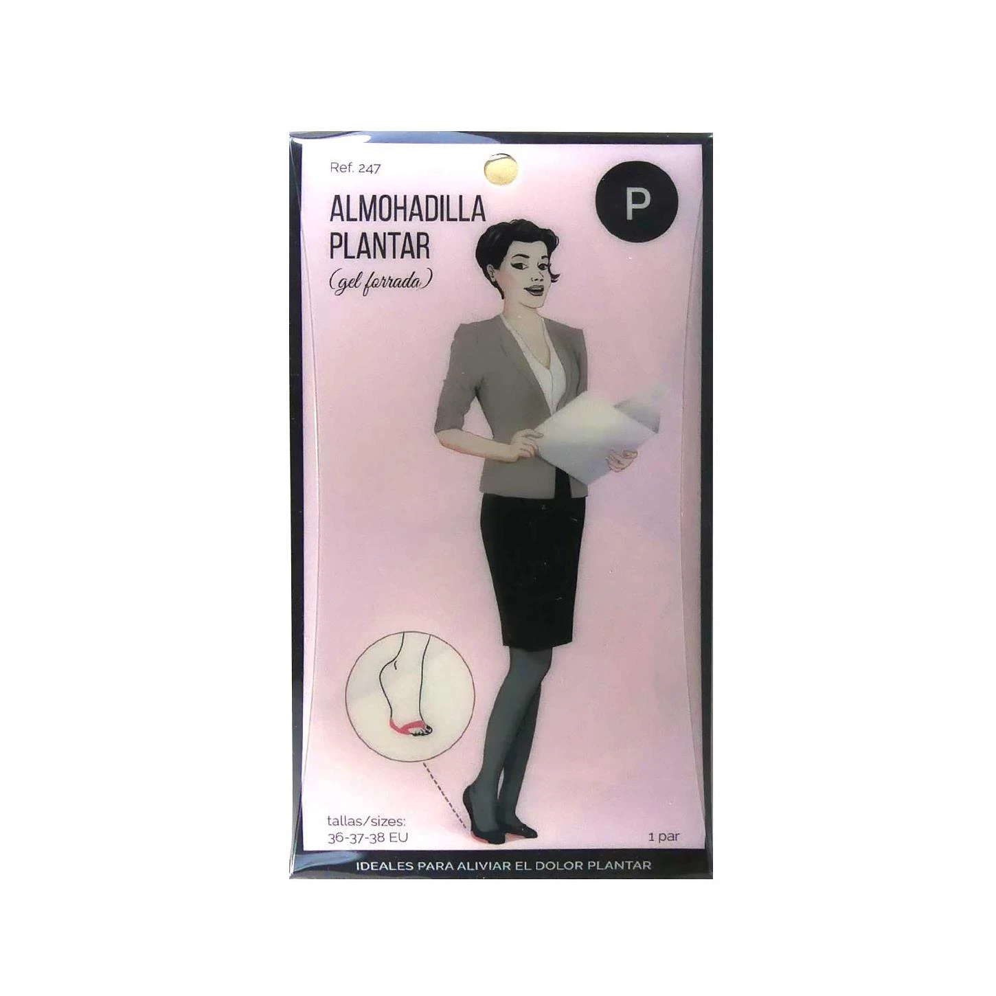 Almohadilla Plantar De Gel. Varias Tallas 3 Almohadilla Plantar De Gel. Varias Tallas