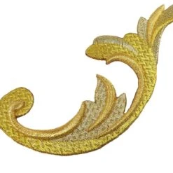 Aplicación Bordada Para Coser Motivo Lateral 14x6cm. Derecha -Merceria Botton aplicacion bordada para coser motivo lateral 14x6cm derecha 1