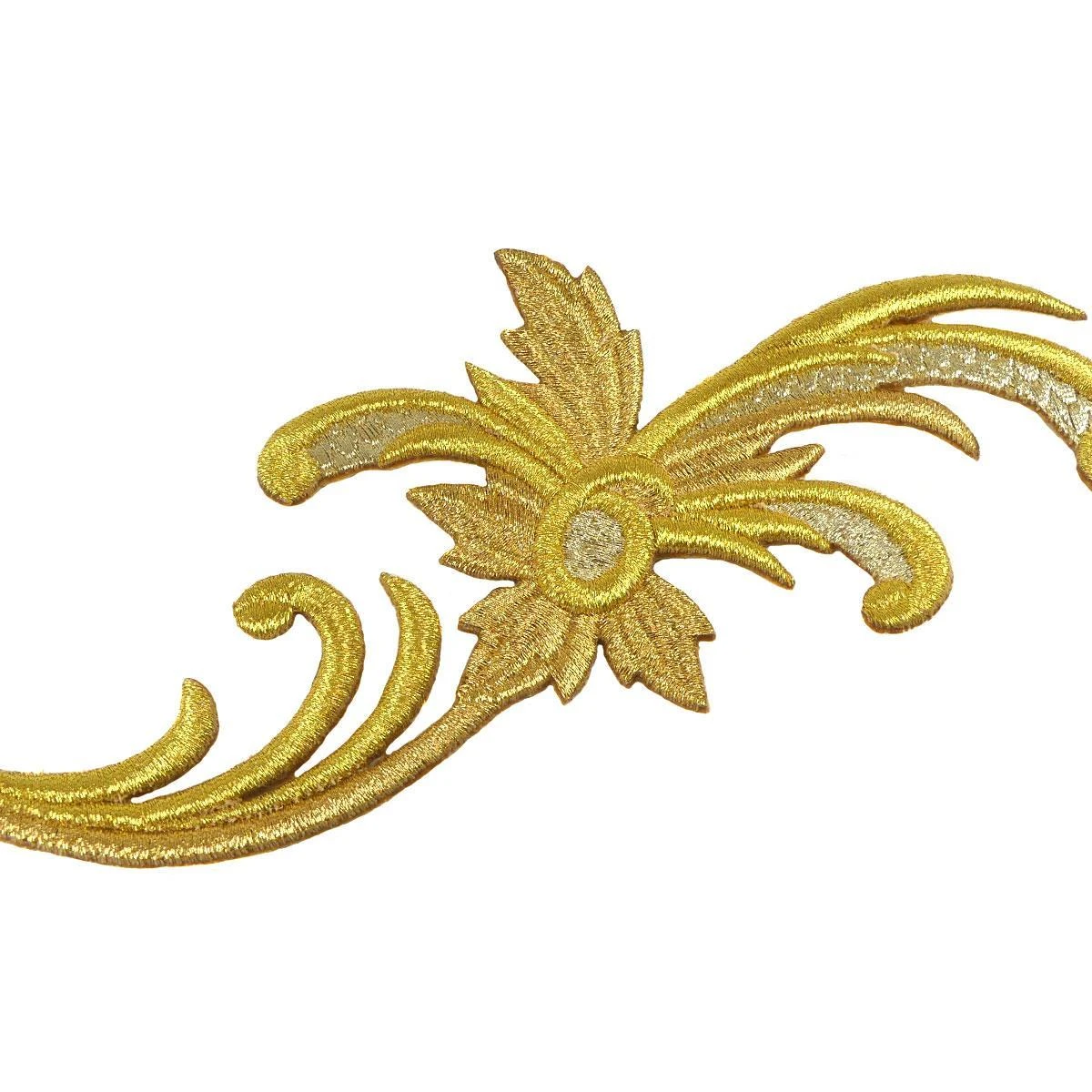 Aplicación Bordada Para Coser Motivo Lateral 17x8cm. Derecha 4 Aplicación Bordada Para Coser Motivo Lateral 17x8cm. Derecha - Imagen 2