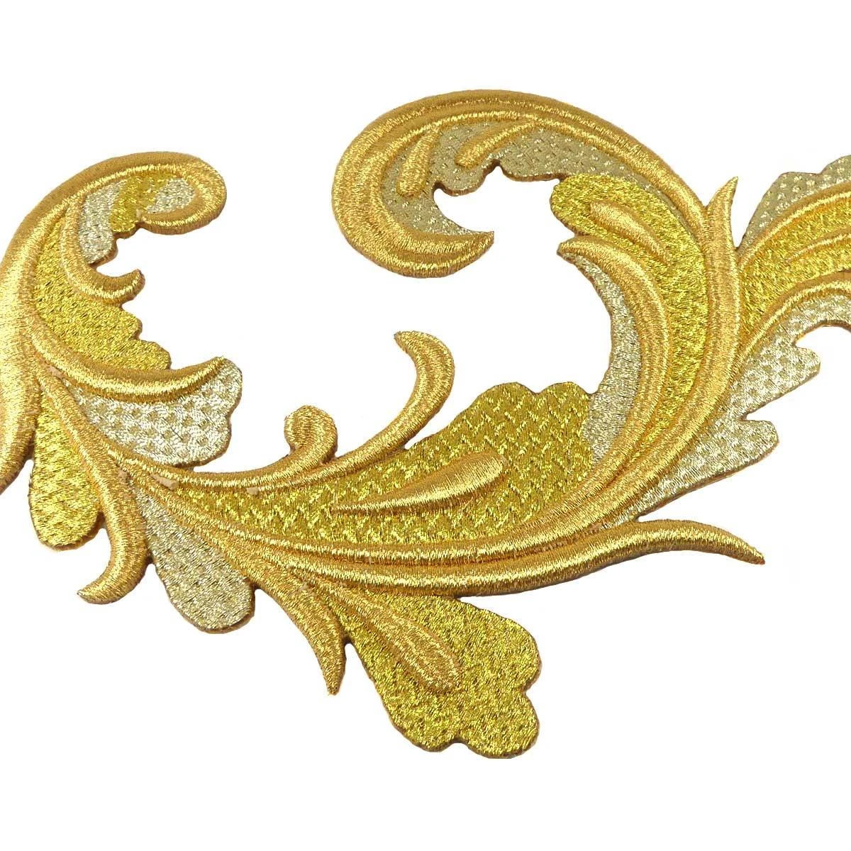 Aplicación Bordada Para Coser Orla Gancho 22x15cm. Derecha 4 Aplicación Bordada Para Coser Orla Gancho 22x15cm. Derecha - Imagen 2