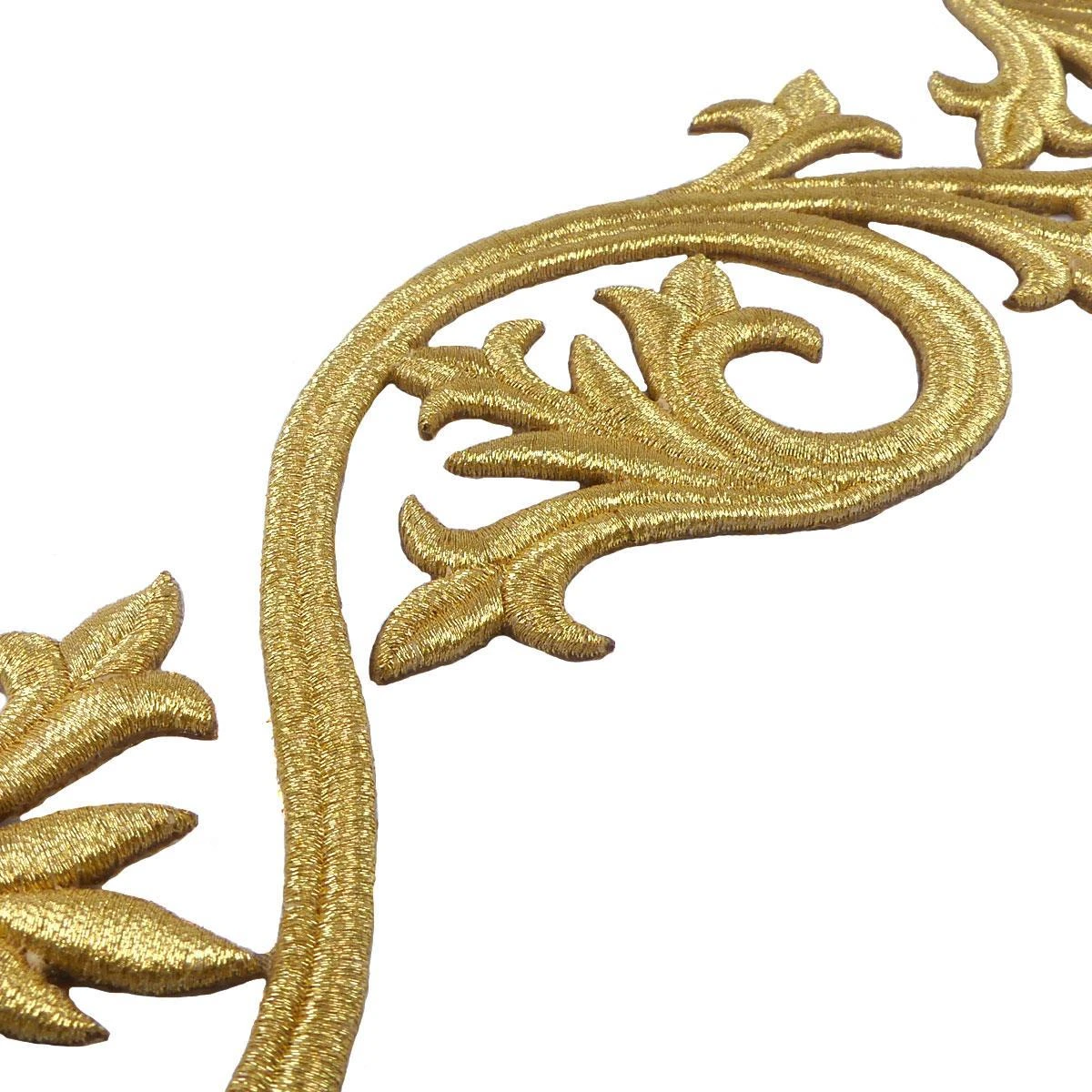 Aplicación Bordada Para Coser Orla Grande 32x8cm. Izquierda 4 Aplicación Bordada Para Coser Orla Grande 32x8cm. Izquierda - Imagen 2