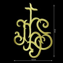 Aplicación Bordada Termo JHS 15,5x22cm