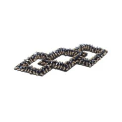 Aplicación De Rocalla Y Tupis Rombos. Varios Colores -Merceria Botton aplicacion de rocalla y tupis rombos 1