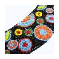 Aplicación étnica Con Rocalla Multicolor. 33x8cm -Merceria Botton aplicacion etnica con rocalla multicolor 33x8cm2 1