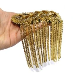 Aplicación Hombrera Oval Con Strass 6 Aplicación Hombrera Oval Con Strass -Merceria Botton aplicacion hombrera oval con strass varios colores 1