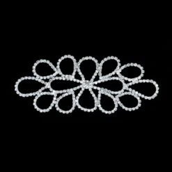 Aplicación Strass Para Coser. 13,5cm X 5,5cm