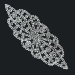 Aplicación Strass Para Coser. 19cm X 7,5cm