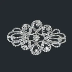 Aplicación Strass Para Coser. 9,2cm X 5,8cm