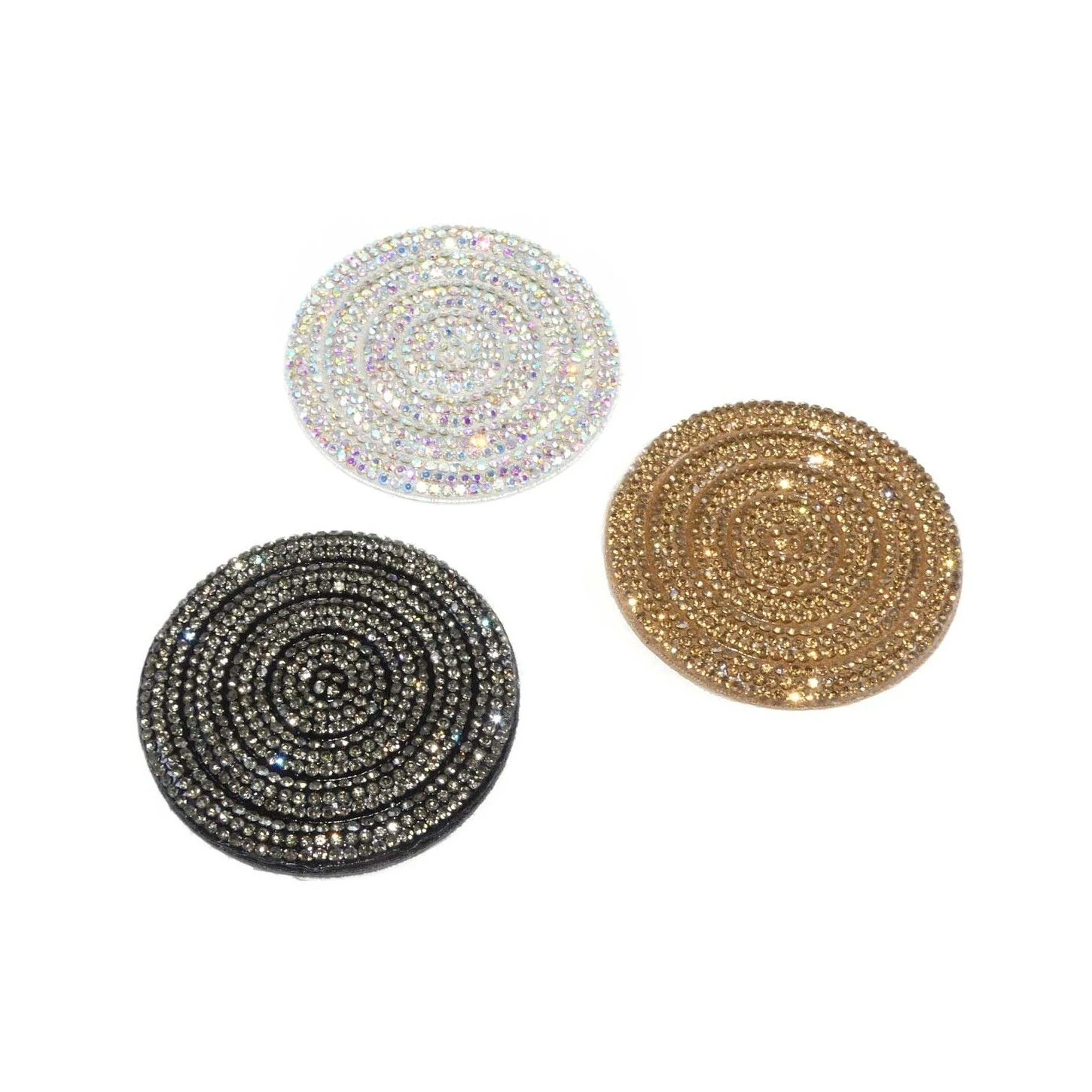 Aplicación De Strass Termoadhesiva Círculo 6cm. Varios Colores 5 Aplicación De Strass Termoadhesiva Círculo 6cm. Varios Colores - Imagen 3