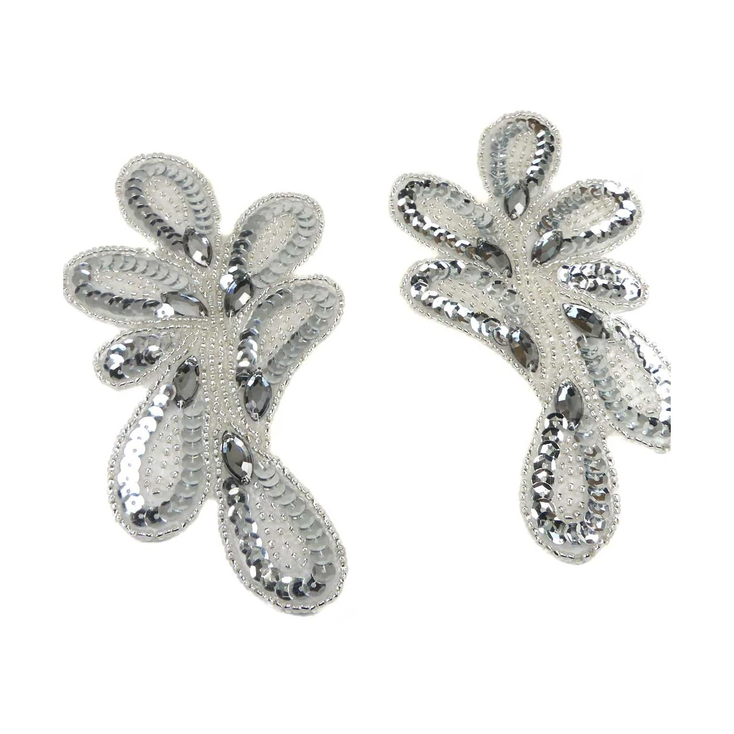 Aplicación Termo Pareja Lentejuelas. Hojas 4 Aplicación Termo Pareja Lentejuelas. Hojas - Imagen 2