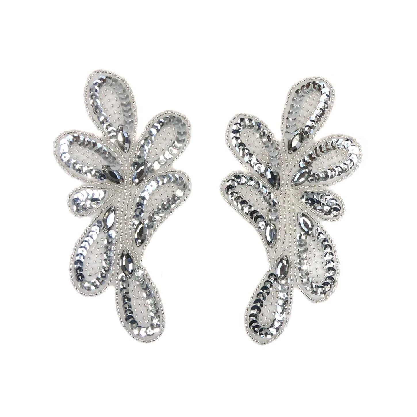 Aplicación Termo Pareja Lentejuelas. Hojas 3 Aplicación Termo Pareja Lentejuelas. Hojas