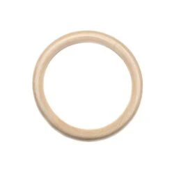 Aro De Madera Acabado Natural 15cm