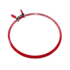 Aro Para Bordar De Metal Con Clip 195mm -Merceria Botton aro para bordar de metal con clip 195mm 1