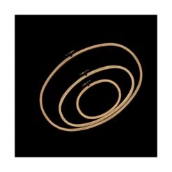 Aro Ovalado Con Tornillo Para Bordar