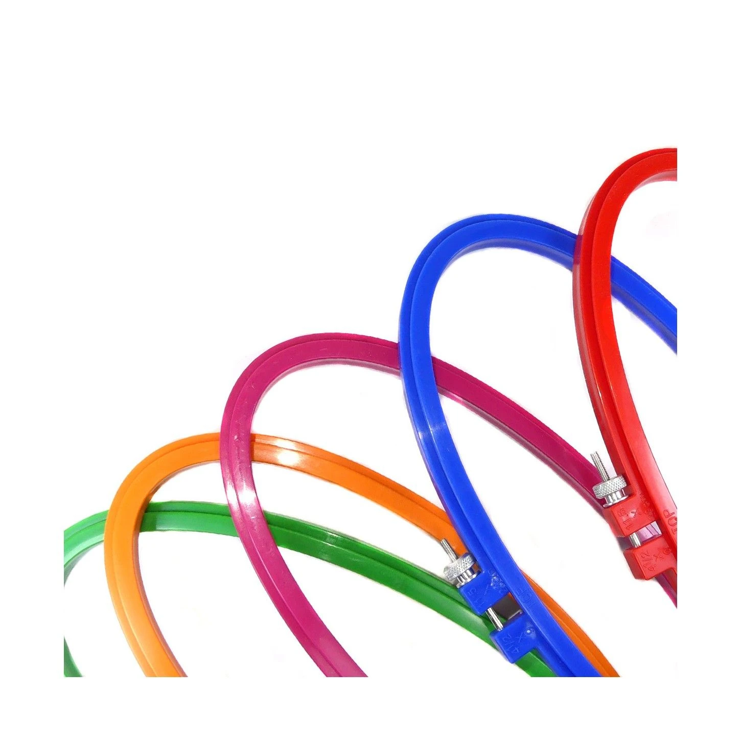 Aro Plástico Ovalado Para Bordar Con Tornillo 4 Aro Plástico Ovalado Para Bordar Con Tornillo - Imagen 2