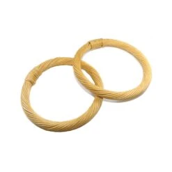 Asas Madera Trenzada 14cm. Varios Colores 5 Asas Madera Trenzada 14cm. Varios Colores -Merceria Botton asas madera trenzada 14cm 1