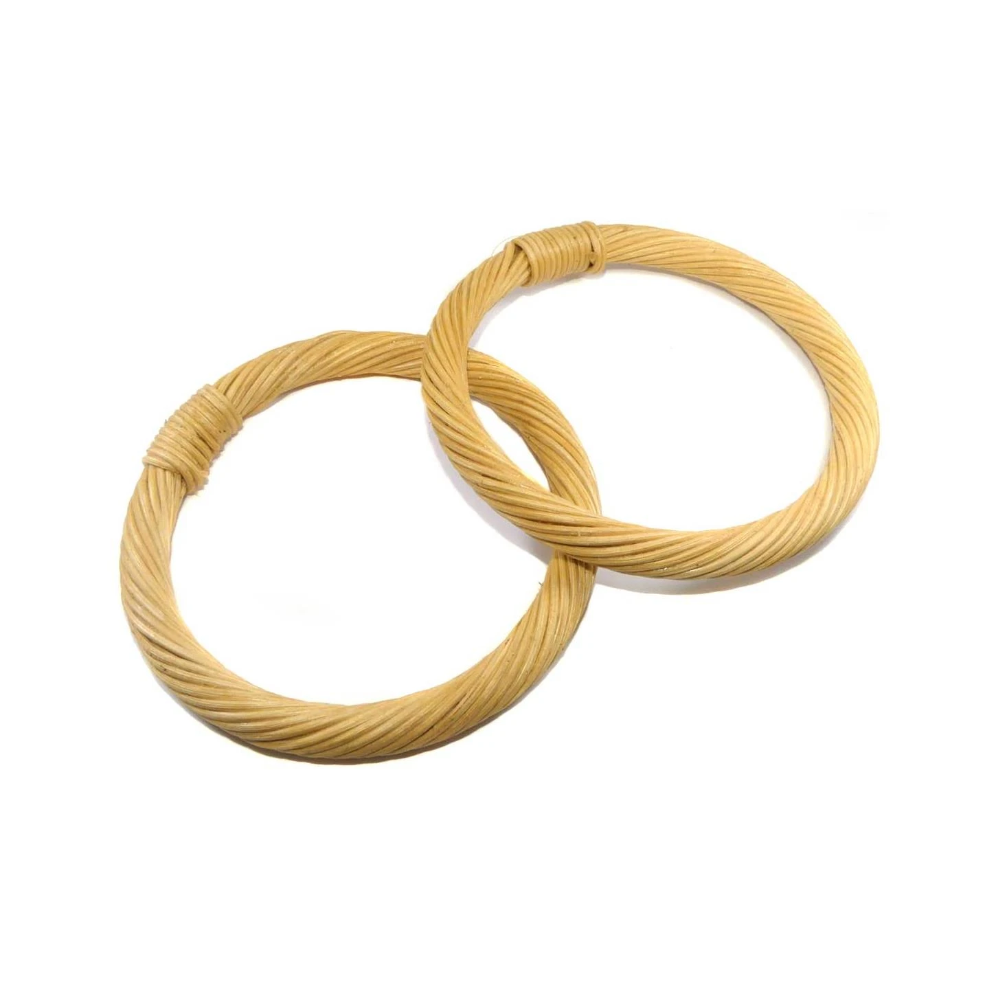 Asas Madera Trenzada 14cm. Varios Colores 4 Asas Madera Trenzada 14cm. Varios Colores - Imagen 2