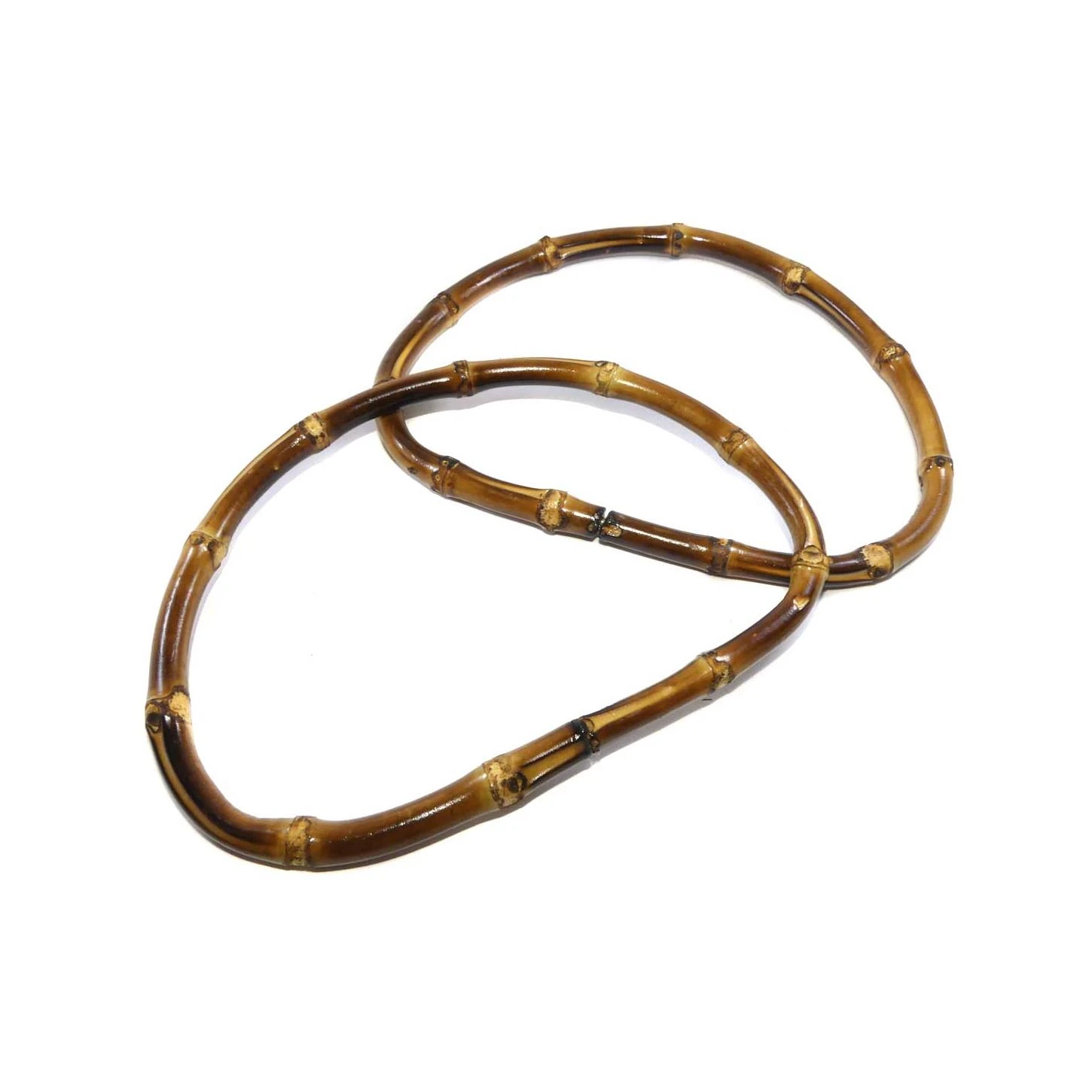 Asas Para Bolso Ovaladas Bambú. Varios Colores 3 Asas Para Bolso Ovaladas Bambú. Varios Colores