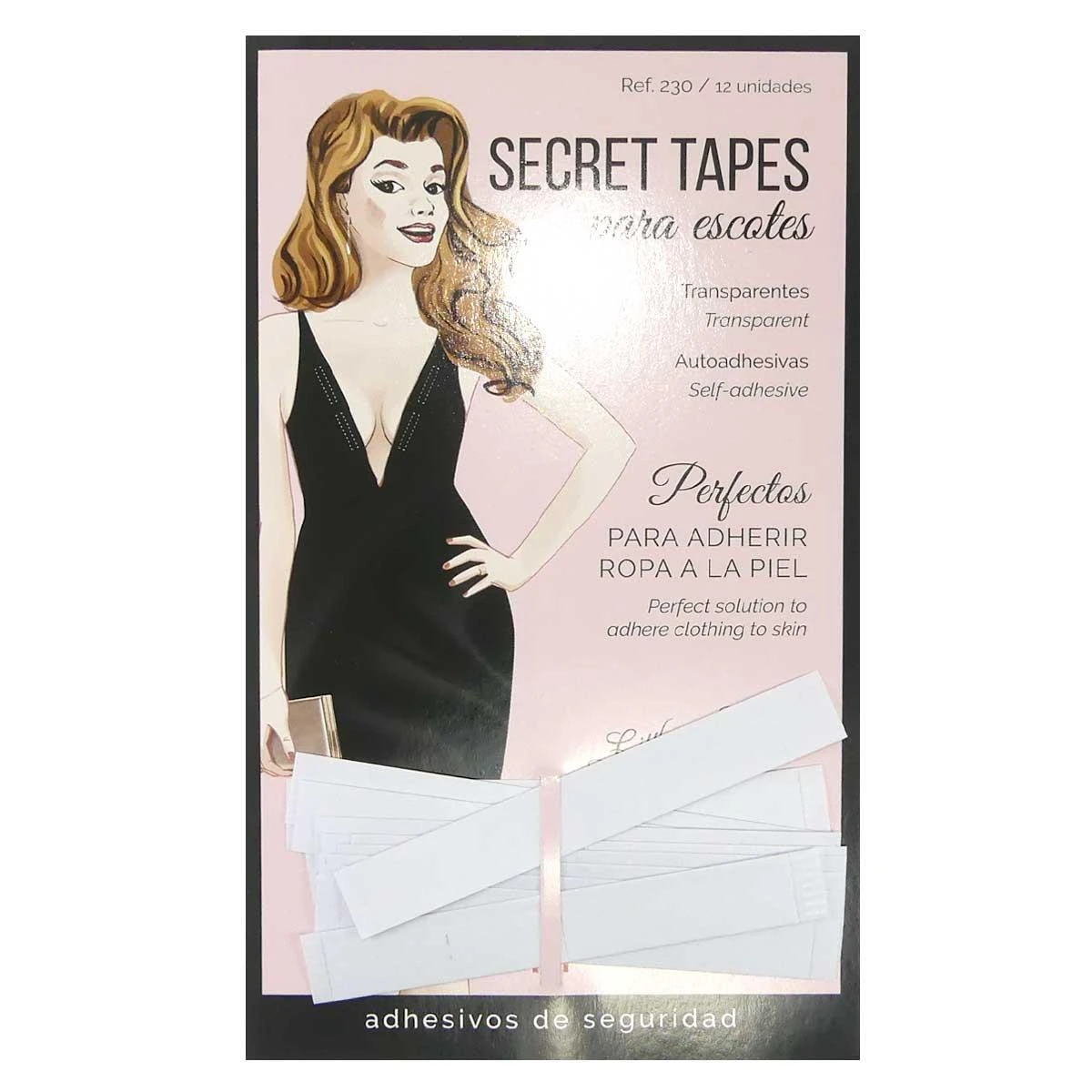 Bandas Especiales Adhesivas Para Escotes. 12 Unidades 3 Bandas Especiales Adhesivas Para Escotes. 12 Unidades