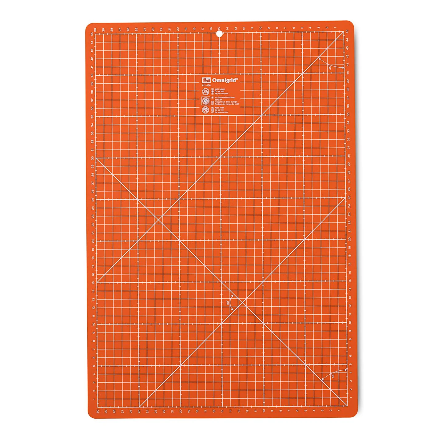 Base De Corte Naranja 30x45cm. Prym 3 Base De Corte Naranja 30x45cm. Prym