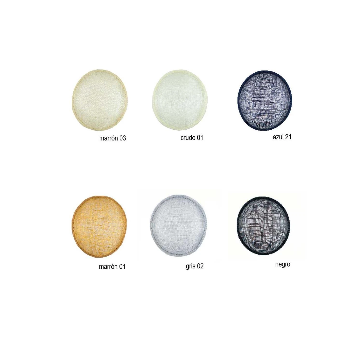 Base Para Tocado Con Forma De Sombrero Redondo. Varios Colores 6 Base Para Tocado Con Forma De Sombrero Redondo. Varios Colores - Imagen 4