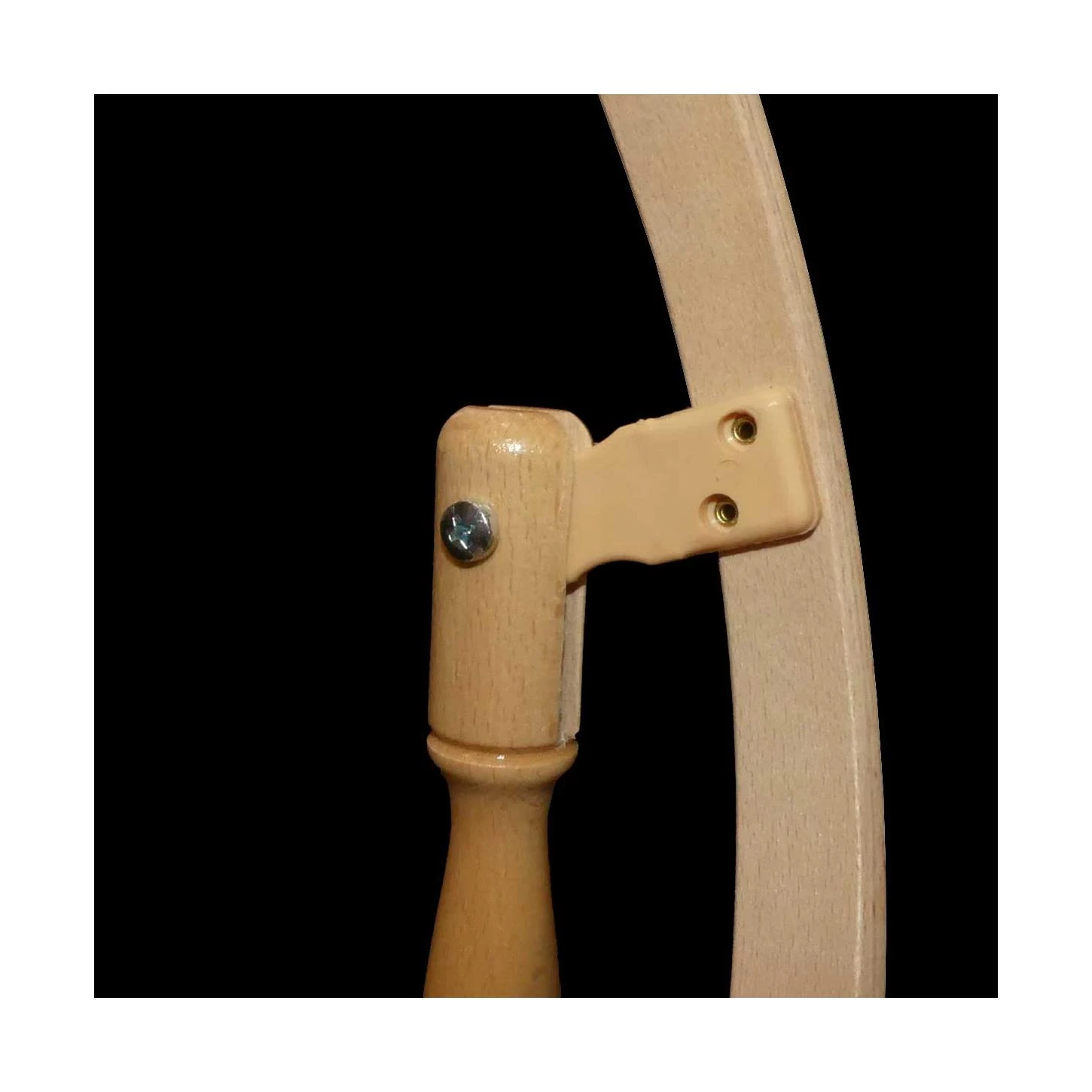 Bastidor Para Bordar Con Pie De Madera Redondo 5 Bastidor Para Bordar Con Pie De Madera Redondo - Imagen 3