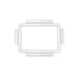 Bastidor Para Bordar Desmontable Tubular. 43x28cm -Merceria Botton bastidor para bordar desmontable tubular 43x28cm2 1