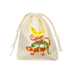 Bolsa Para Merienda Dibujo 4 Salamandras