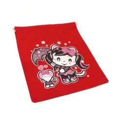 Bolsa Para Merienda Kitty En Rojo