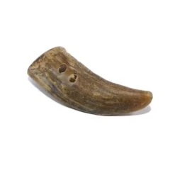 Botón De Cuerno Natural 8cm. Asta De Cabra -Merceria Botton boton cuerno natural 8cm asta de cabra2 1