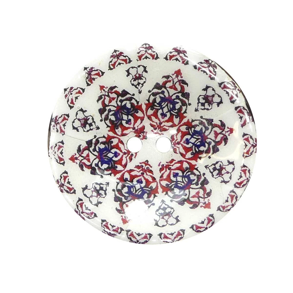 Botón De Coco 2 Agujeros Lacado 3 Botón De Coco 2 Agujeros Lacado