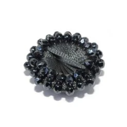 Botón De Rocalla Y Pasamanería 34mm. Varios Colores -Merceria Botton boton de rocalla y pasamaneria 34mm 1