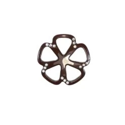 Botón Forma Flor Hueco 5cm. Varios Colores